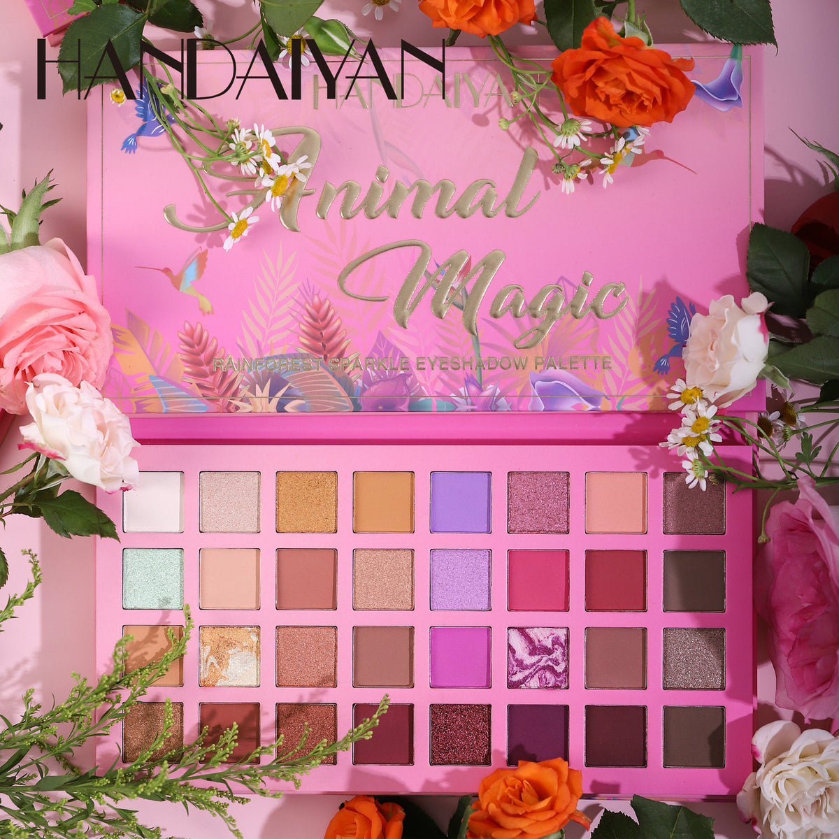 32-Color Eye shadow Palette Pro Matte & Shimmer Pigmented Eyes Makeup for Women