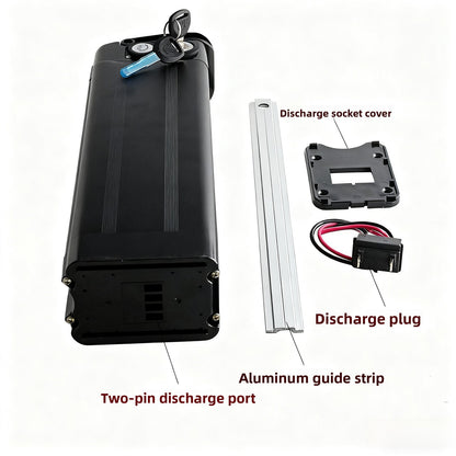 48V 52V Li-ion Power Battery for Mountain Folding Electric Bicycle E-Bike
