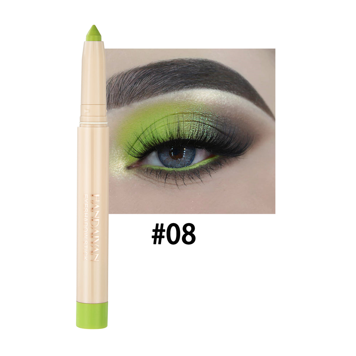 2-in-1 Eyeliner Eye Shadow Stick Quick Dry Velvet Matte Waterproof Long Lasting