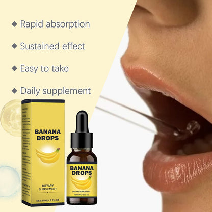 100% Authentic Banana Drops - Dietary Supplement Body VITAMIN B1 MINTLEAF