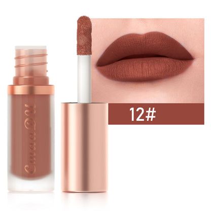 12Color Velvet Matte Liquid Lipstick Lip Gloss Long Lasting Non-Stick Waterproof