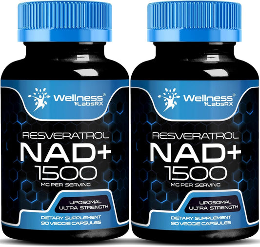 Liposomal 1500mg with Resveratrol for Cellular Health & Energy