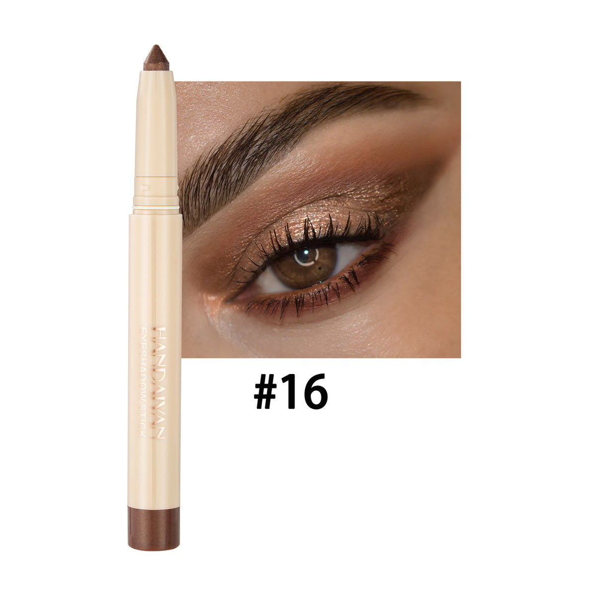 2-in-1 Eyeliner Eye Shadow Stick Quick Dry Velvet Matte Waterproof Long Lasting