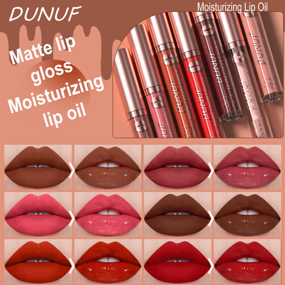 💄 18 Colors Matte Liquid Lipstick Waterproof Long Lasting Lip Gloss Oil