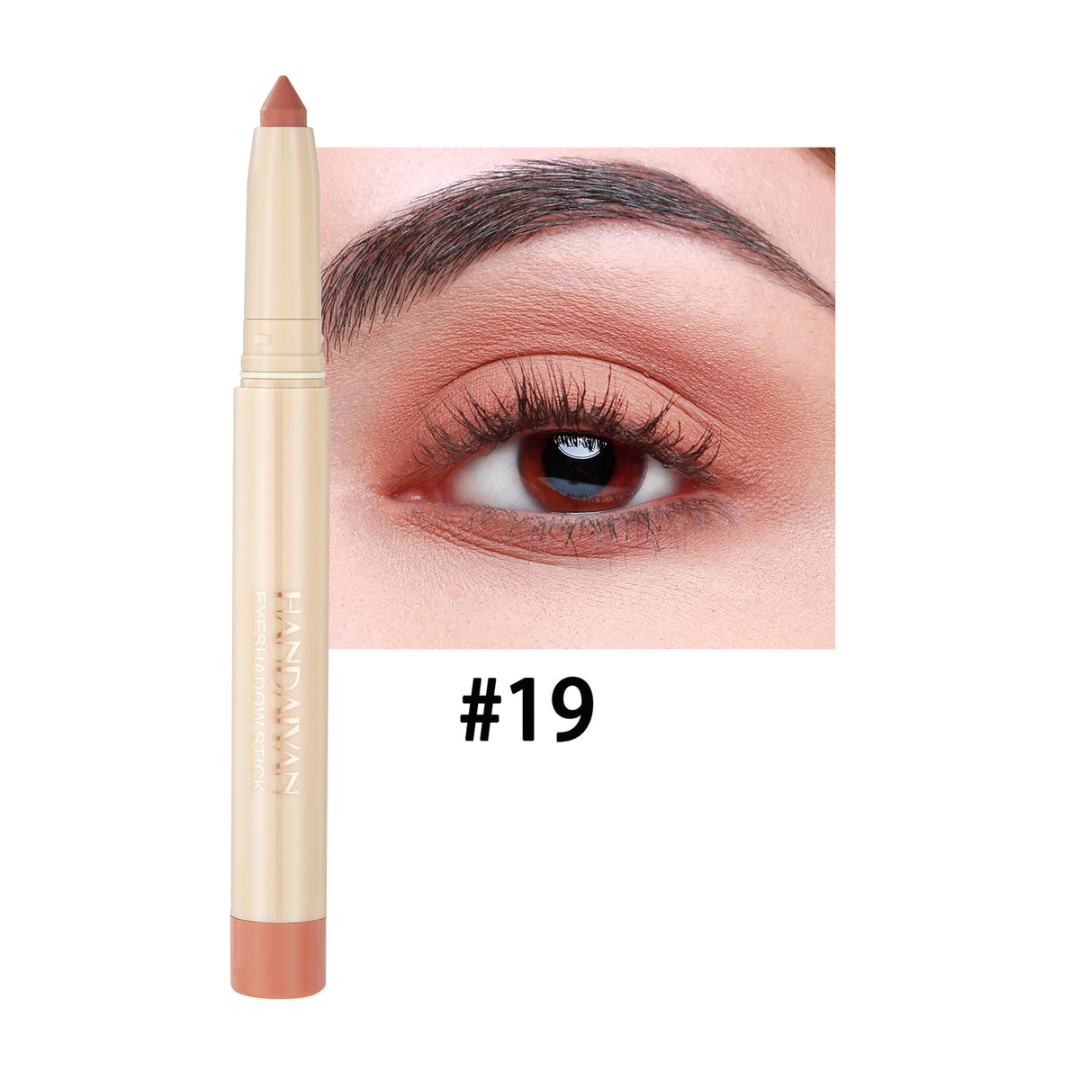 2-in-1 Eyeliner Eye Shadow Stick Quick Dry Velvet Matte Waterproof Long Lasting