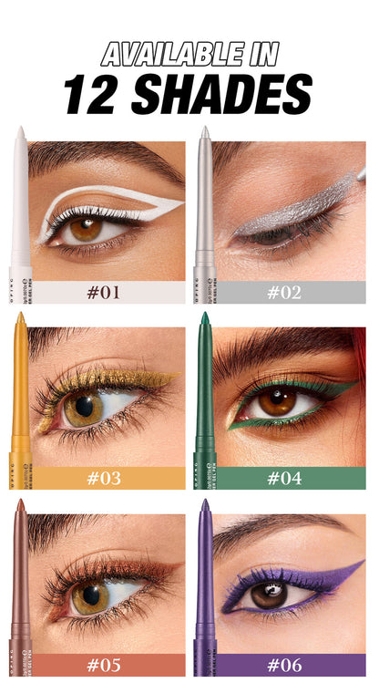 Waterproof Auto Eyeliner Pencil Long Lasting Smudge-proof Rotating Eye Liner