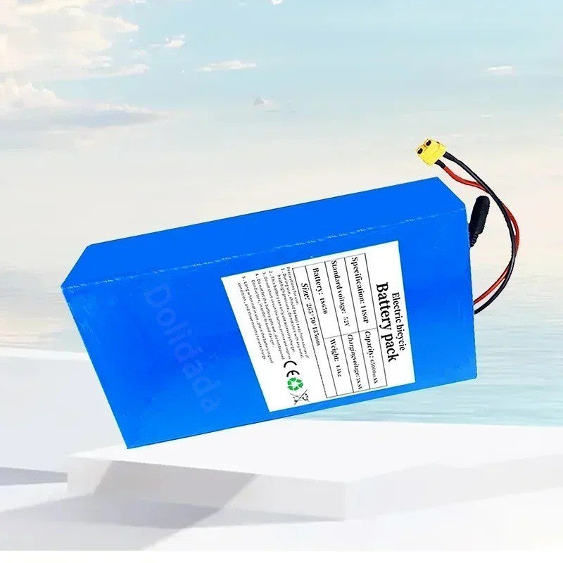 52V 65Ah Li-ion Battery Pack 14S6P High Capacity w/BMS, for E-Bike E-Scooter