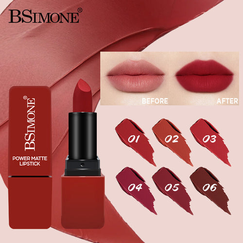 Velvet Matte Lipstick 💋 Smudge Proof & Transfer Resistant 🌸 Ultra Long Lasting
