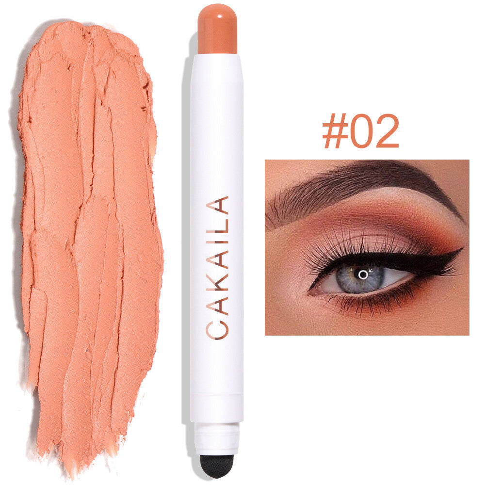 Eye Shadow Stick Palette Double-Head Glitter Sequins Eyeshadow Pen