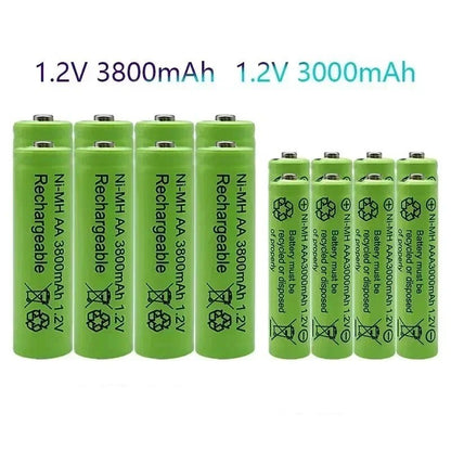 Industrial Grade AA AAA 1.2V Alkaline Battery Pack for Toys Remote Control