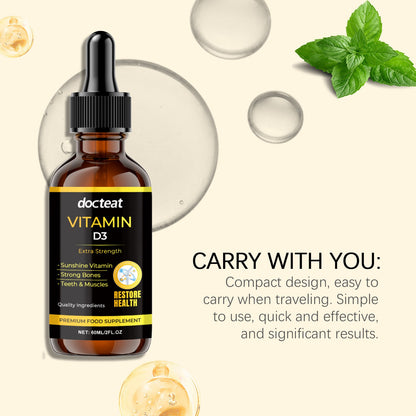 Docteat Joint Comfort Drops - Leg & Body Support Liquid Formula