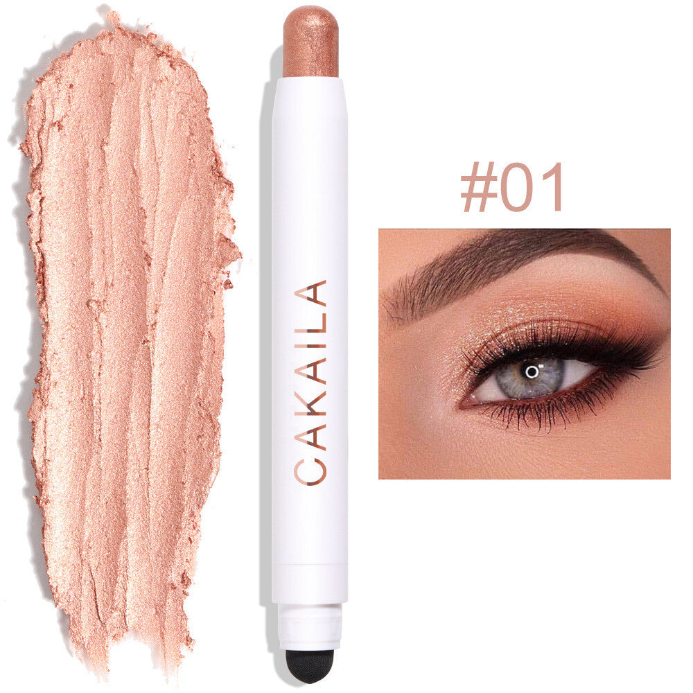 Eye Shadow Stick Palette Double-Head Glitter Sequins Eyeshadow Pen