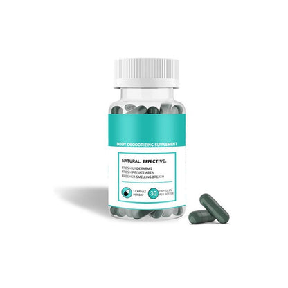 Body Magic Chlorophyll Capsules 30 Count Internal Cleansing Energy Boost