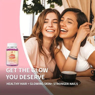 Sinpuyle Biotin Beauty Gummies with Collagen & Keratin-1 Bottle 60 Count