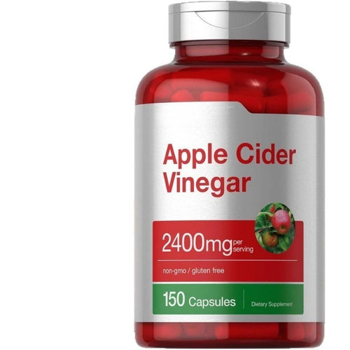 Apple Cider Vinegar Capsules with The Mother for Weight Loss Detox 150 Caps