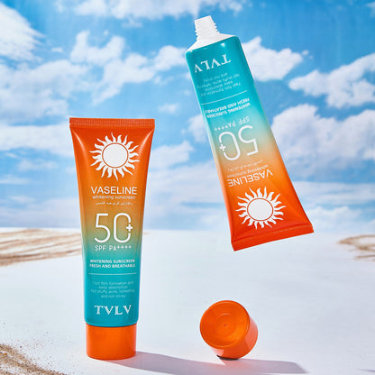 Whitening Waterproof Sun Protection Sunscreen Skincare Milk SPF50+ PA++++ 80g