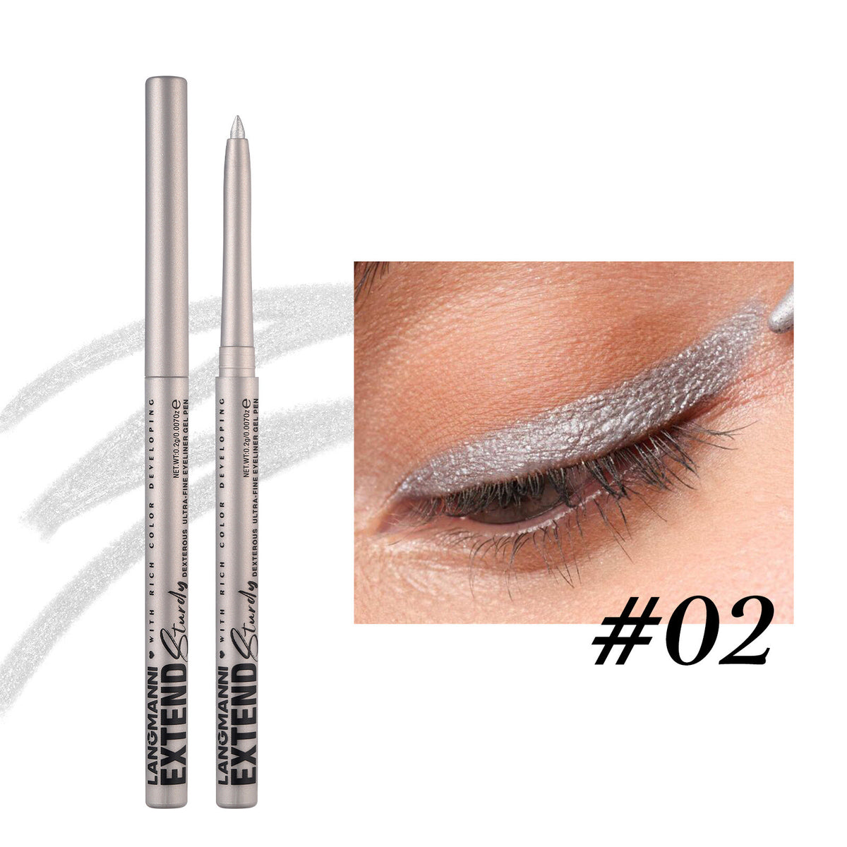12 Color Twist-Up Gel Eyeliner Pencil Smooth Long Lasting Single Eye Liner Pen