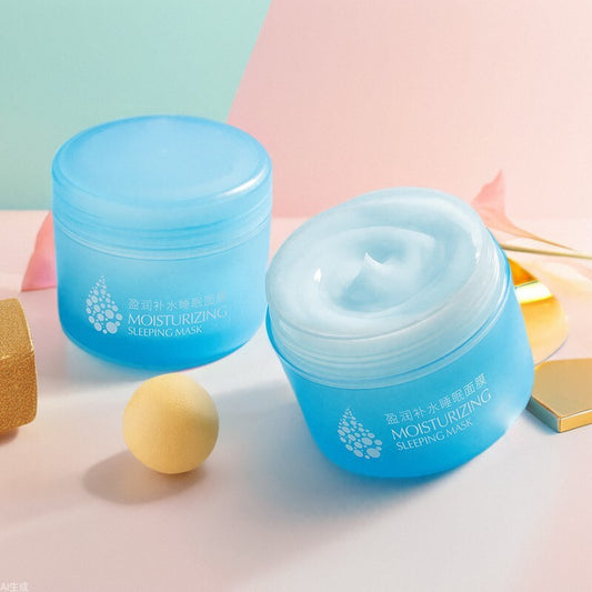 2pcs 4.1oz Cleaning Skin Masks Water Sleeping Mask Moisturizing No-rinse Mask