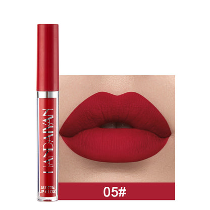 12pcs Matte Liquid Lipstick - Waterproof Transfer-Proof Long-Lasting Lip Glaze