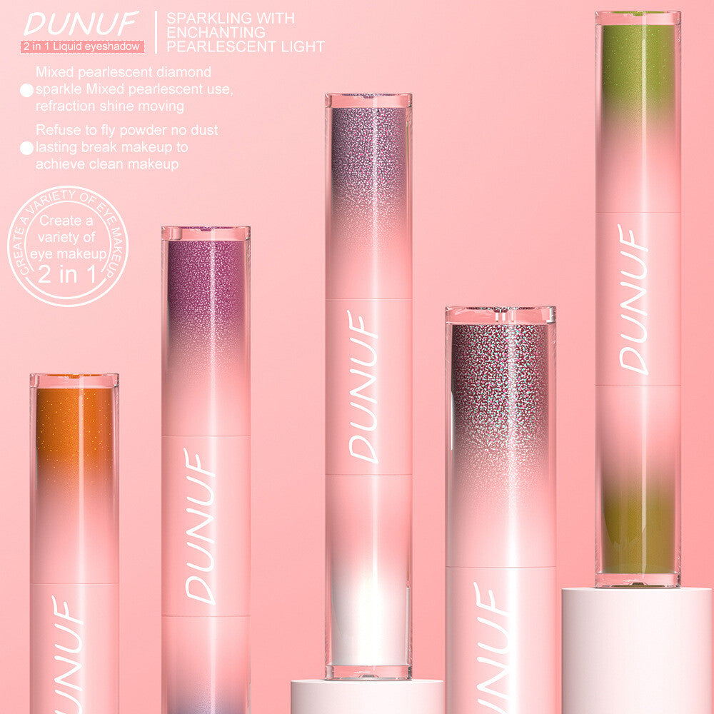 Dual-Ended Eye Shadow Pencil - Metallic + Sparkle, Longwear, Quick Blend