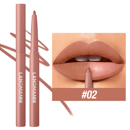 12 Colors Matte Lip Liner Pencil Set for Women Waterproof Long Lasting Lip Pen