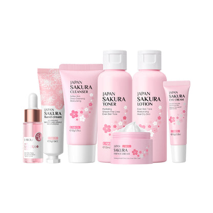 Skin Care set Skin Masks Cleansing Device Eye Mask Essence Cleanser Hand Cream