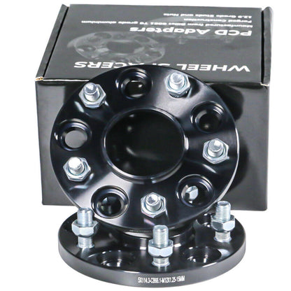 Auto wheel hub modification parts aluminium alloy 5*114.3-66.1-15 Flange plate