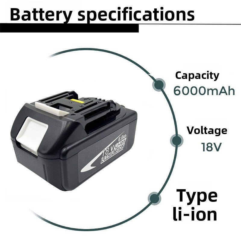 Makita 18V 6.0Ah Li-ion Battery for Chainsaw Power Drill Nail Gun Tools