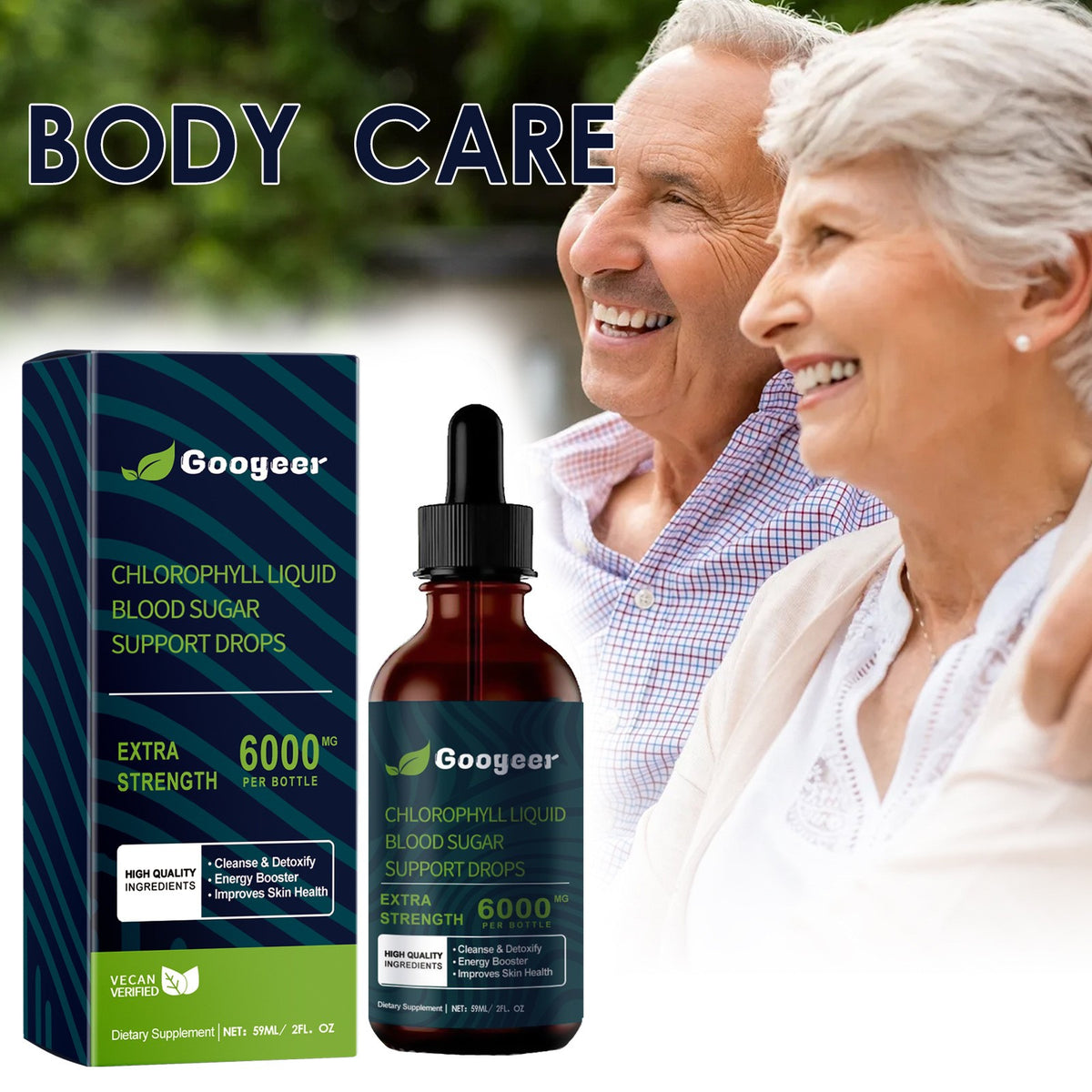 Googeer Chlorophyll Support Drops Body Treatment