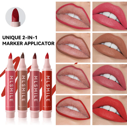 lip Liner Pencil Waterproof Matt Durable Lipstick Pen Automatic Lip Stick Makeup