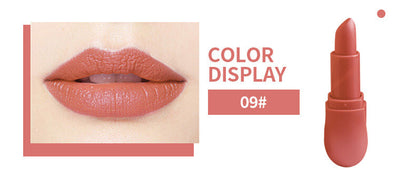Hydrating Matte Lipstick 💋 Long Lasting & Waterproof 🌸 Non-Stick Smudge Proof