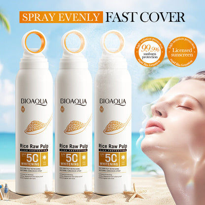 Sun Protection Sunscreen Spray Skincare Milk SPF50+ PA+++ 5.3 fl oz