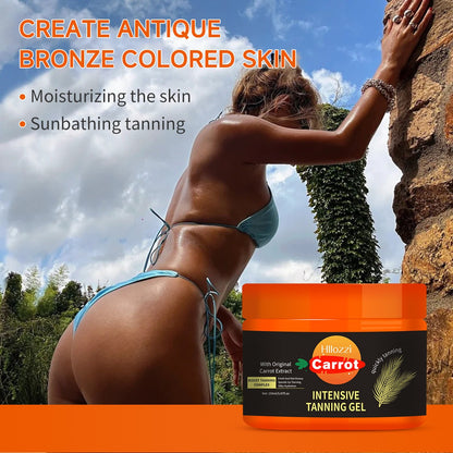 Tropical Fruit Self Tanner - Waterproof Gel, Buildable Natural Glow Self-Tanning