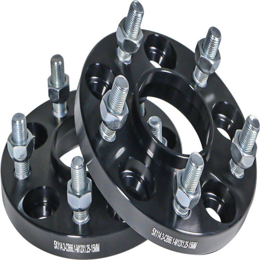 Auto wheel hub modification parts aluminium alloy 5*114.3-66.1-15 Flange plate
