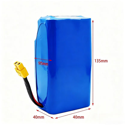 36V 6.0Ah 10S2P Li-ion Battery with BMS for Kids Ride On Car Toy