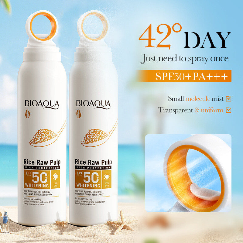 Sun Protection Sunscreen Spray Skincare Milk SPF50+ PA+++ 5.3 fl oz