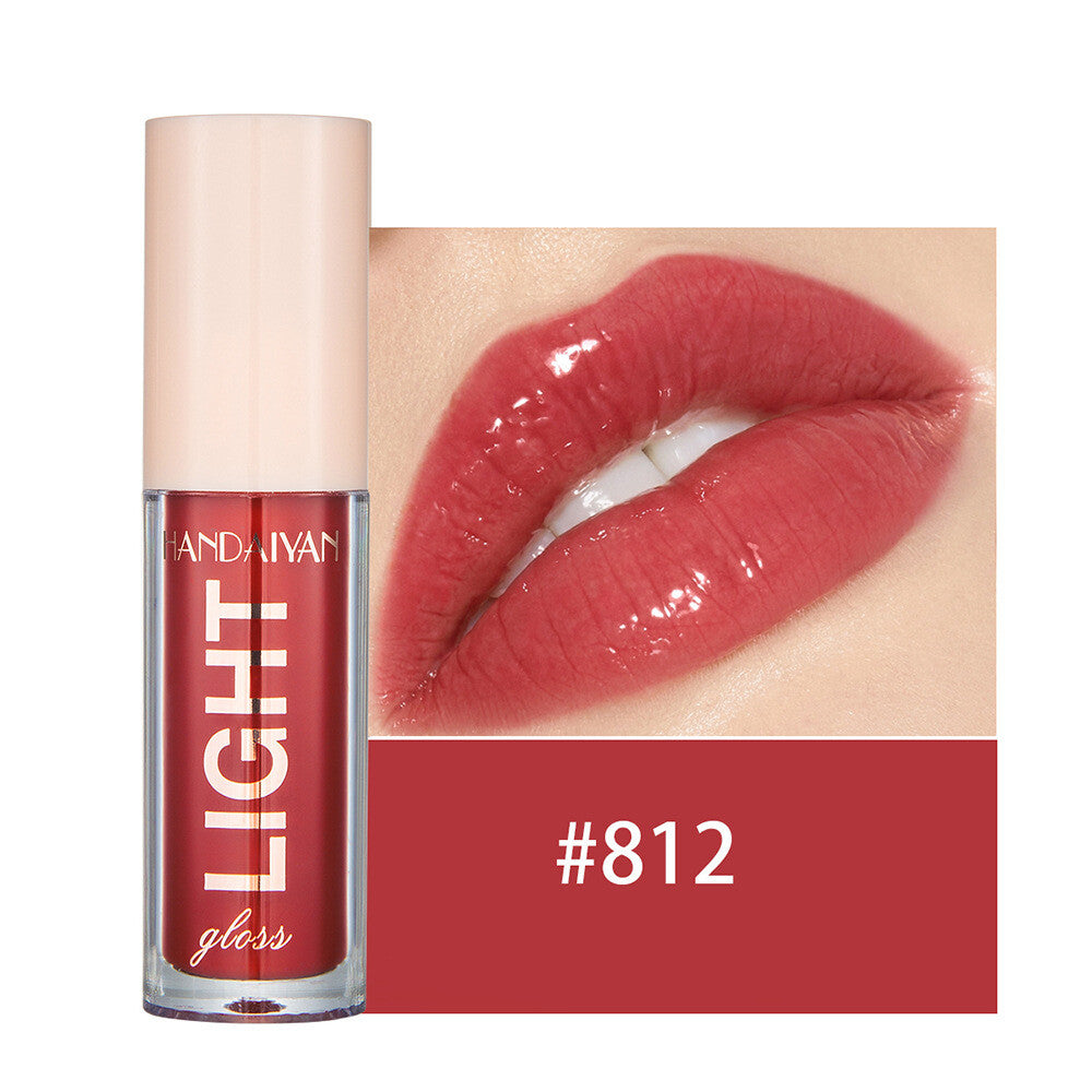 12 Color Lip Gloss Glossy Mirror Shine Hydrating Water Stain Plumping Lip Tint