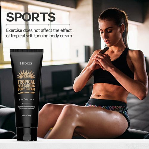 Tropical Coconut Self-Tanning - Natural Bronze, Streak-Free, Moisturizing