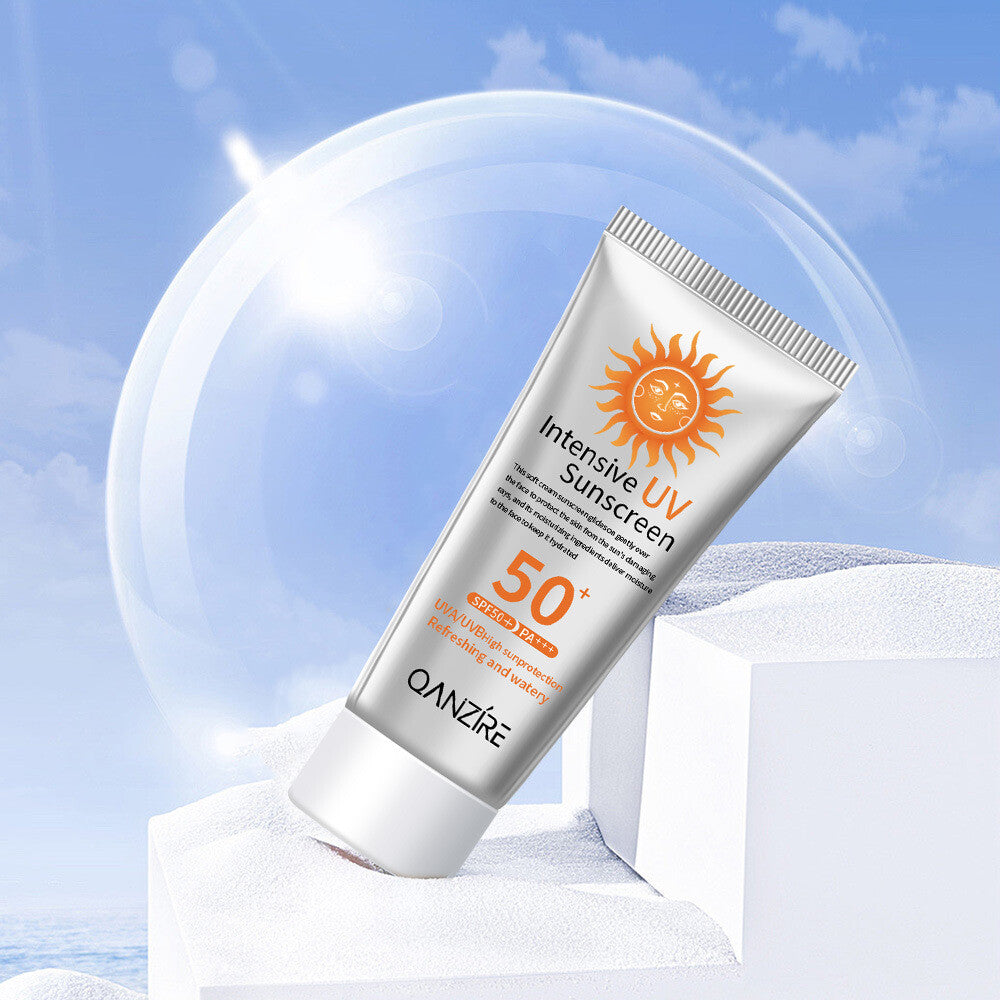 QANZIRE UV Sun Protection Sunscreen Skincare Milk SPF50+ PA+++ 1.8oz