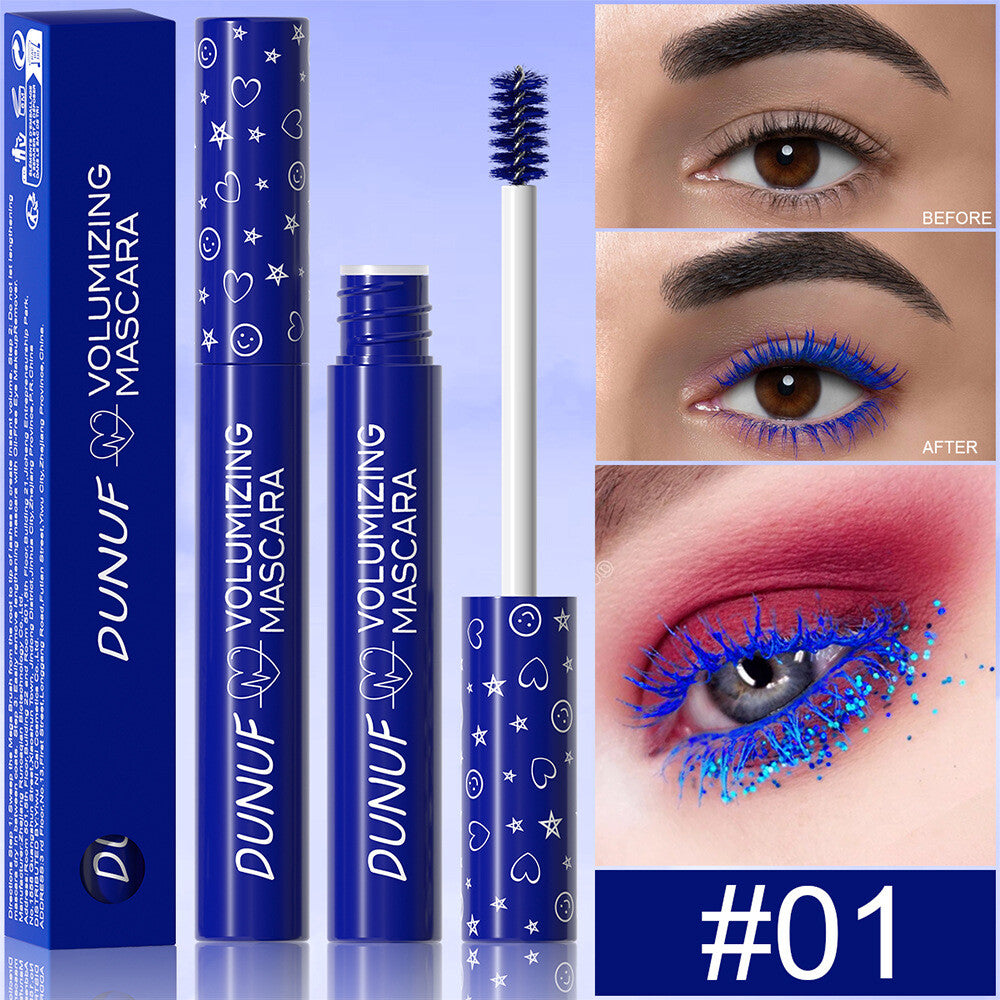 Colorful Waterproof Mascara Volumizing Lengthening Curl Lift Makeup for Women