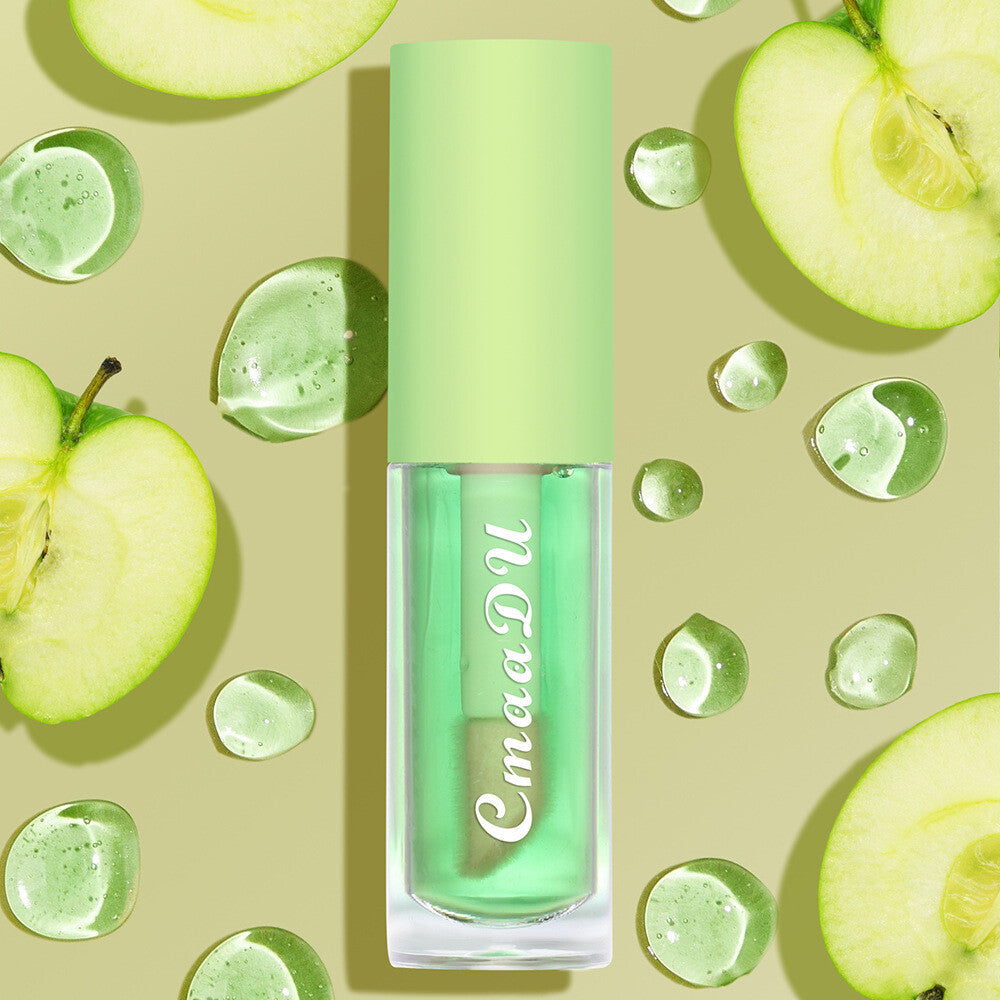 6-Color Fruit Flavored Lip Tint - Color Changing, Sheer Glossy Finish Lip Gloss