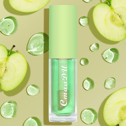 6-Color Fruit Flavored Lip Tint - Color Changing, Sheer Glossy Finish Lip Gloss