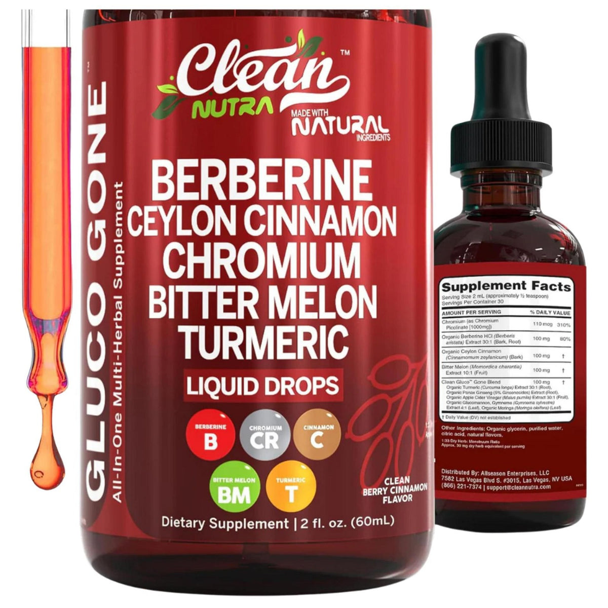 2PACK Capsaicin Drops with Hawthorn to Support Metabolism and Circulation