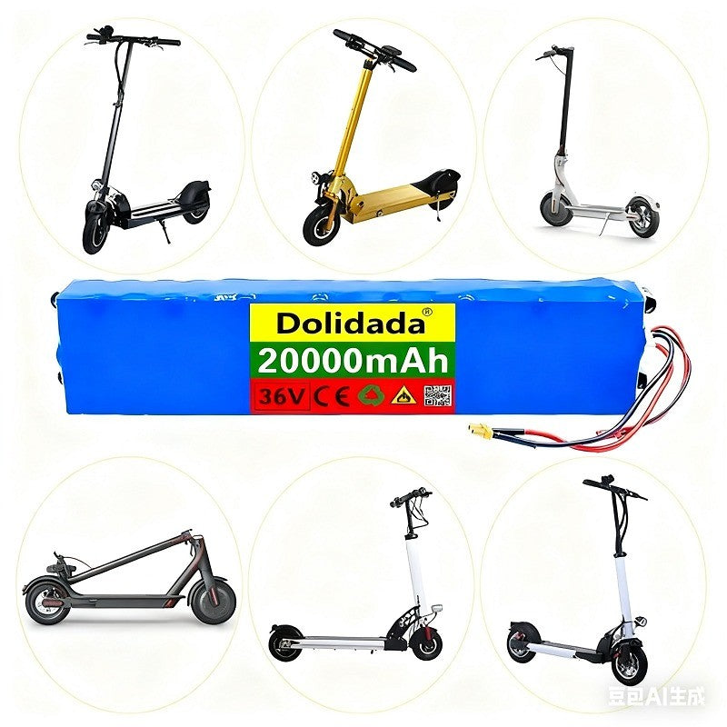 Xiaomi M365 36V 20Ah 10S3P Li-ion Battery with BMS for E-Scooter