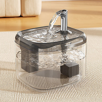 PetFlow Auto Circulation Cat Dog Water Bowl, Flowing Pet Fountain