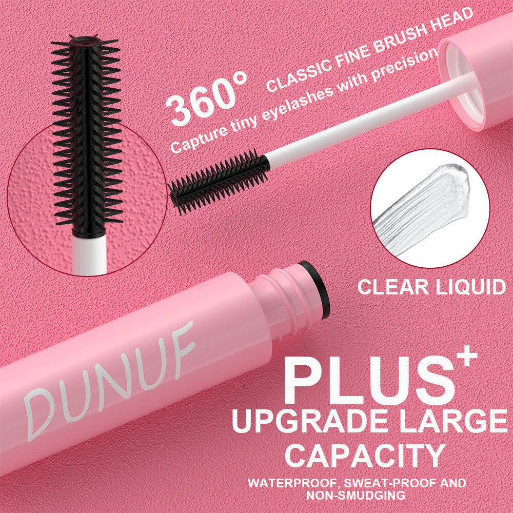 Eyebrow with Brush, Transparent Eyebrow Liner Shaping Waterproof Long Lasting