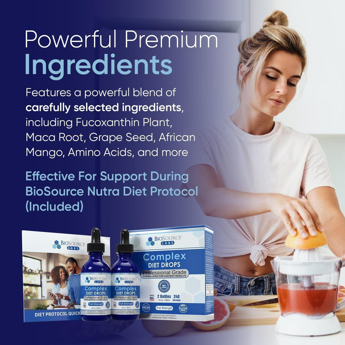 Complex Diet Drops – Best Natural Drops for Men and Women Weight Loss Management