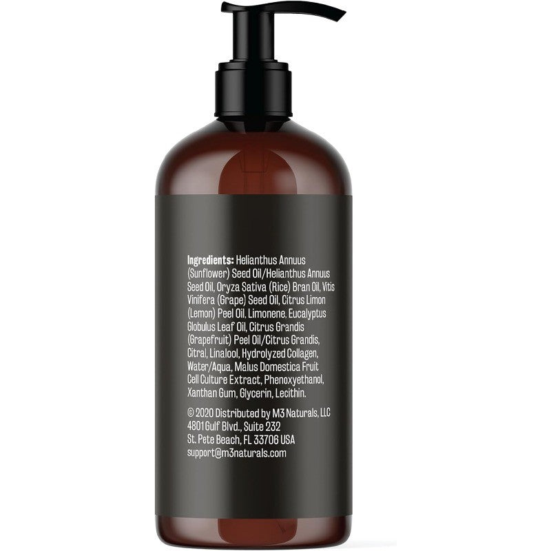 Firming Body Massage Oil with Collagen for Skin Hydration Texture Improvement