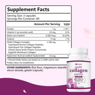 Sinpuyle Multi Collagen Peptides Complex Daily Collagen Supplement Capsules