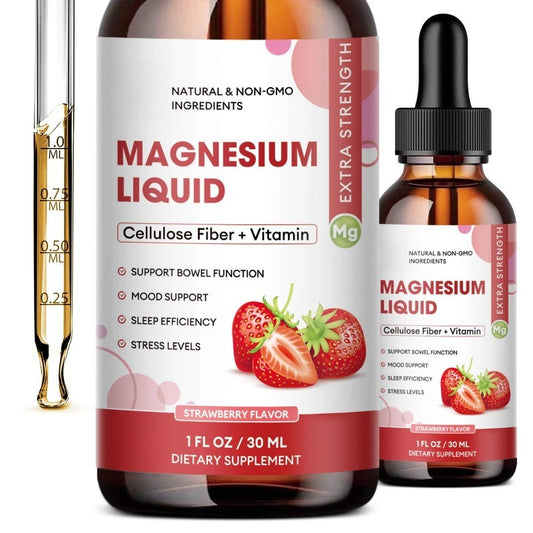 Magnesium Glycinate Liquid Drops for Nighttime Relaxation and Nerve Support
